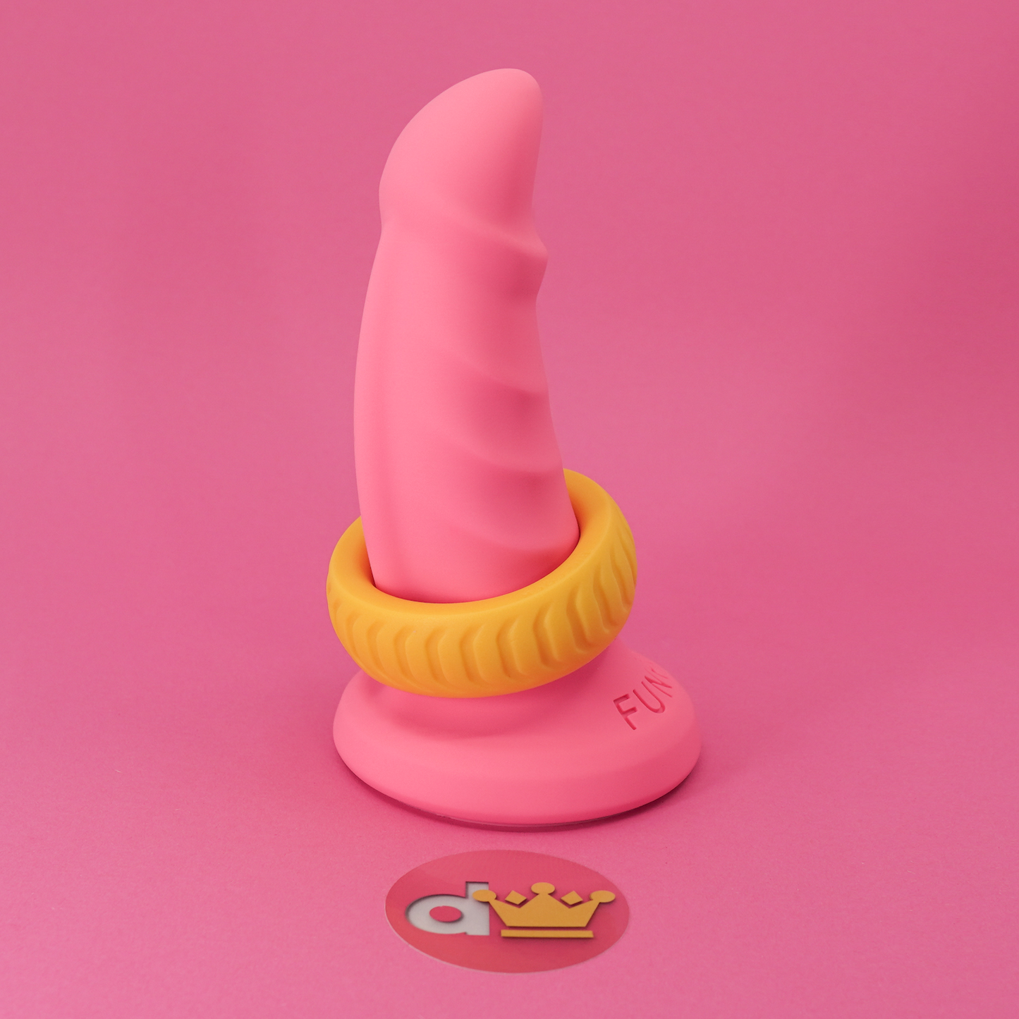 💛 50mm Silicone Cock Ring .: YELLOW :. d👑
