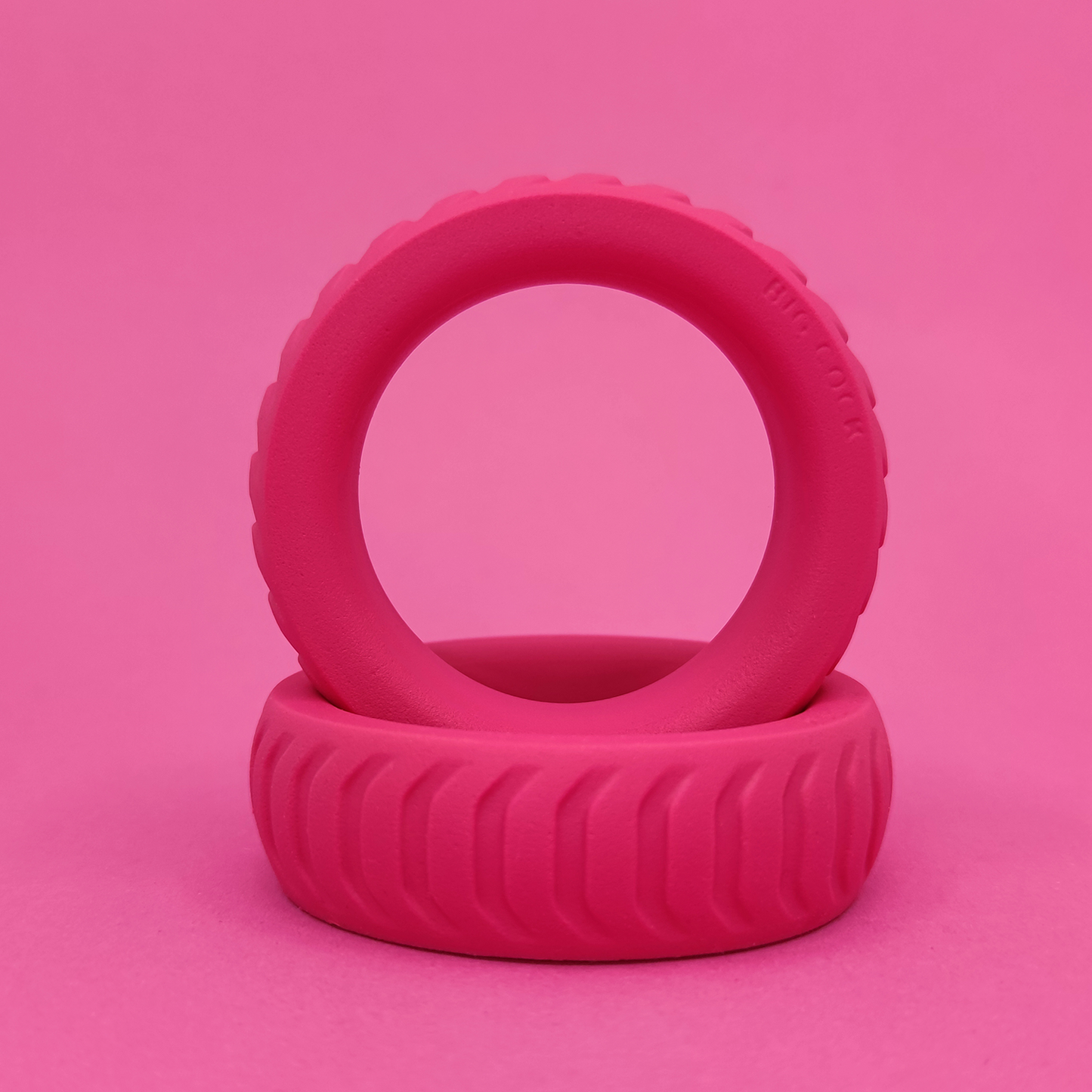 💖 50 Silicone Cock Ring  .: RED :.  d👑