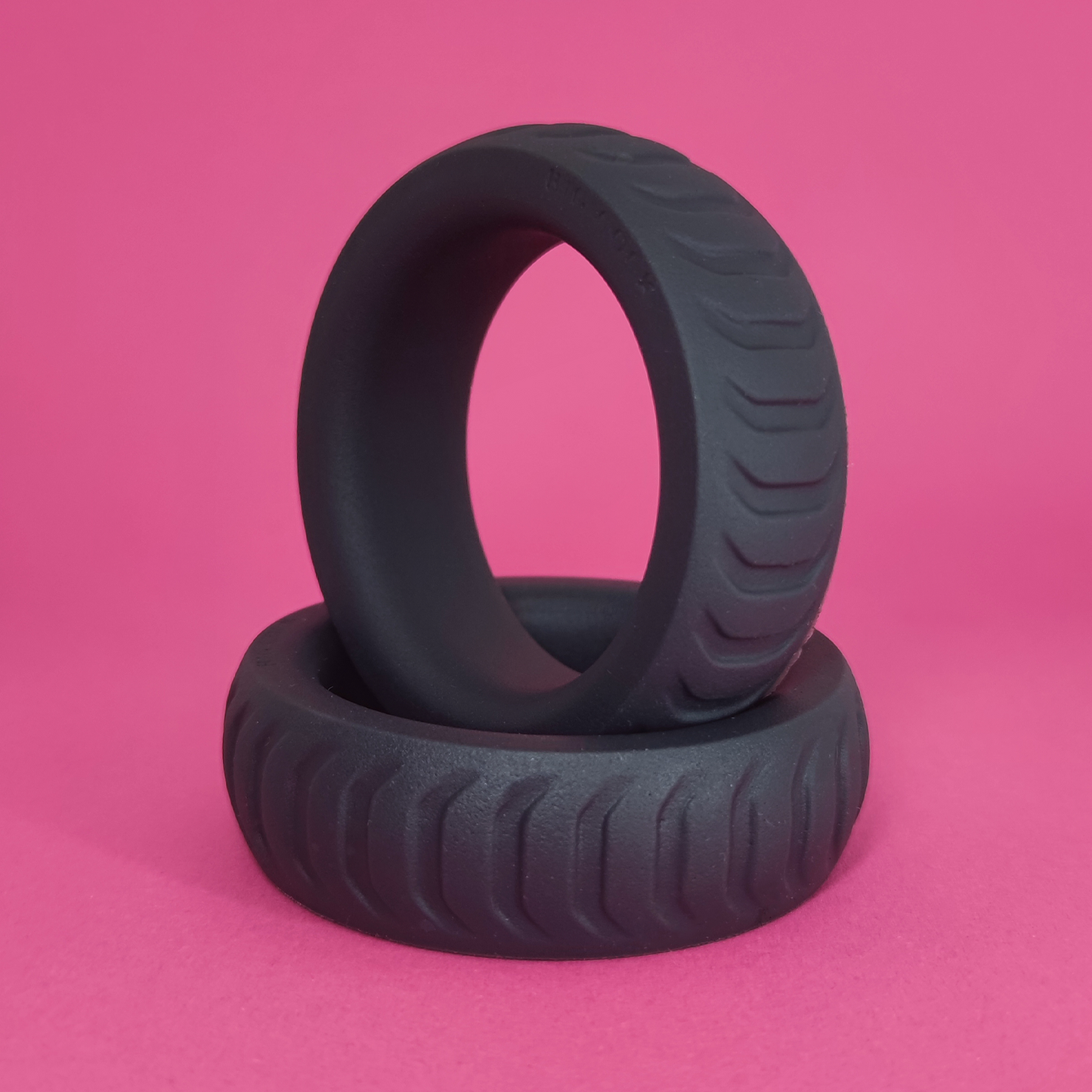 🖤 50mm Silicone Cock Ring .: BLACK :.   d👑