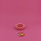 💗 50mm Silicone Cock Ring  .: PINK :.  d👑